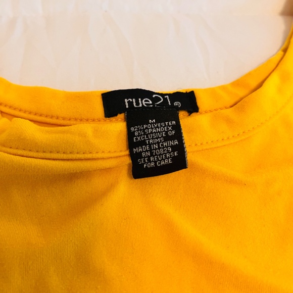 Yellow Women’s Tank Dress - Picture 5 of 7